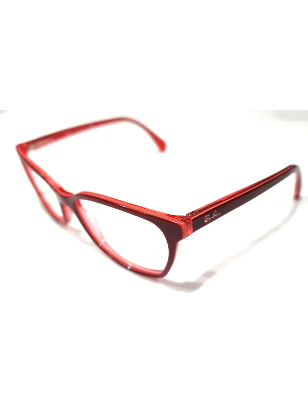 Ray Ban RB5362 5777 Red Square Eyeglasses Frame 54-17 140